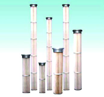 脈沖除塵皺褶式濾筒、高溫濾筒